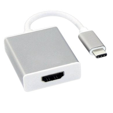 Convertidor USB Tipo C a HDMI BROBOTIX 569441 - Blanco Convertidor USB Tipo C a HDMI BROBOTIX 569441 - Blanco